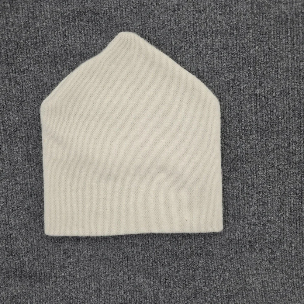 Vintage Snoopy‎ Peanuts Hat Beanie One Size White Knit Ski Made USA Winter